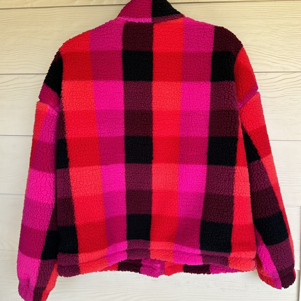 Brightly Colored Fun, Fall Jacket, Bomber Style W… - image 4